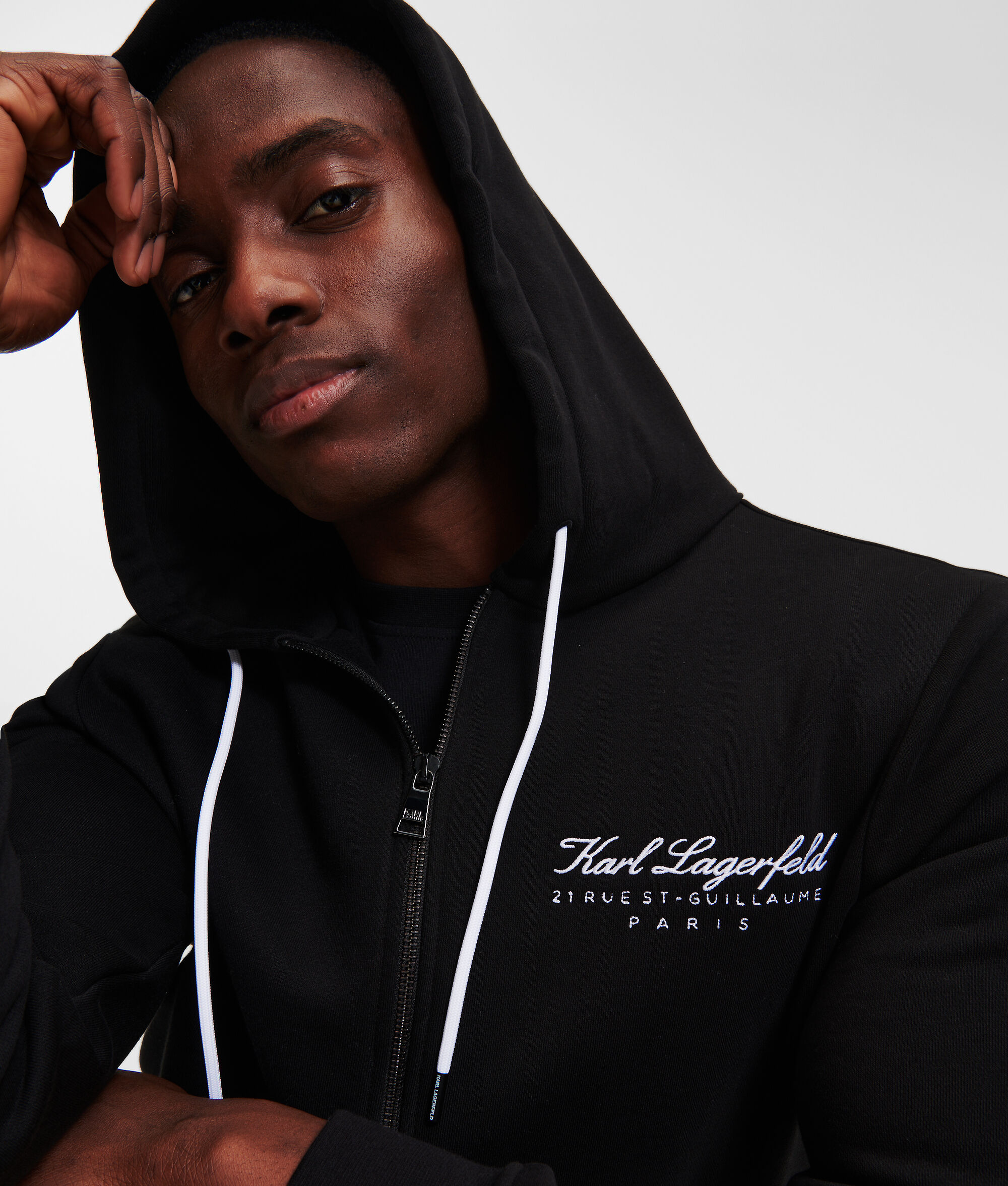 (image for) Intuitive HOTEL KARL ZIP-UP LOUNGEWEAR HOODIE